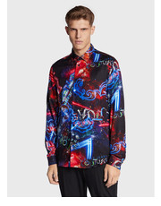 Koszula męska Koszula 73GAL2R5 Kolorowy Regular Fit - modivo.pl Versace Jeans Couture
