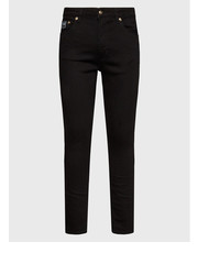 Spodnie męskie Jeansy London 73GAB5S6 Czarny Skinny Fit - modivo.pl Versace Jeans Couture