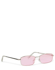 Okulary Okulary przeciwsłoneczne Mila Metal Frame Sunglasses 4589711-05 Różowy - modivo.pl Rubi