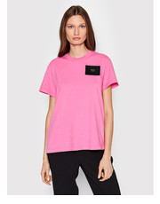 Bluzka T-Shirt 22I N2M0 F011 4203 Różowy Regular Fit - modivo.pl N°21