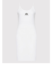 Sukienka Sukienka letnia Basic 116078 Biały Slim Fit - modivo.pl Alpha Industries
