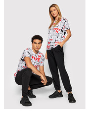 Bluzka Mr. GUGU & Miss GO T-Shirt Unisex Grumpy Nope Biały Regular Fit - modivo.pl Mr. Gugu & Miss Go