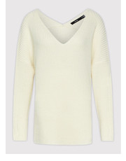 Sweter Sweter Lea 10252754 Biały Regular Fit - modivo.pl Vero Moda Curve