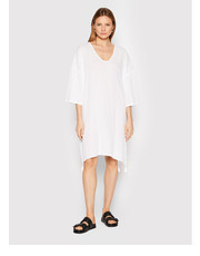 Sukienka Sukienka letnia Paglie 32210328 Biały Oversize - modivo.pl Max Mara Beachwear