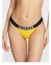 Strój kąpielowy Dół od bikini Intense Power KW0KW01727 Żółty - modivo.pl Calvin Klein Swimwear