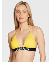 Strój kąpielowy Góra od bikini Intense Power KW0KW01850 Żółty - modivo.pl Calvin Klein Swimwear