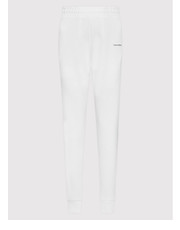 Spodnie Spodnie dresowe Inclusive Micro Logo K20K204884 Biały Regular Fit - modivo.pl Calvin Klein Curve