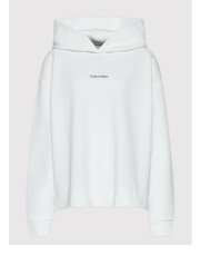 Bluza Bluza Inclusive Micro Logo K20K204896 Biały Regular Fit - modivo.pl Calvin Klein Curve