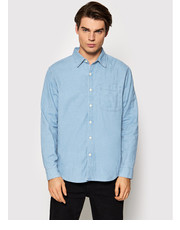 Koszula męska Koszula jeansowa 015-2151-5401 Niebieski Regular Fit - modivo.pl American Eagle