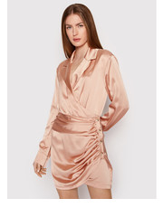 Sukienka Sukienka koktajlowa A1EEQU9000 Różowy Regular Fit - modivo.pl Please