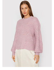 Sweter Sweter Verona 26021762 Różowy Oversize - modivo.pl Yas