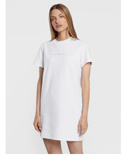 Sukienka Sukienka codzienna J20J219916 Biały Regular Fit - modivo.pl Calvin Klein Jeans