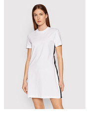Sukienka Sukienka codzienna J20J218861 Biały Regular Fit - modivo.pl Calvin Klein Jeans