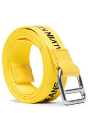 Pasek Pasek Damski Slider Webbing Belt 30mm K60K608292 Żółty - modivo.pl Calvin Klein Jeans