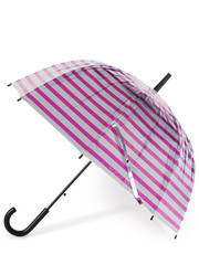 Parasol Parasolka Long Ac Domeshape 40992 Różowy - modivo.pl Happy Rain