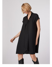 Sukienka Simple Sukienka koktajlowa SUD509-01 Czarny Loose Fit - modivo.pl SIMPLE