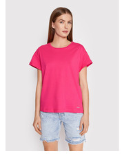 Bluzka T-Shirt WA2501 J5214 Różowy Relaxed Fit - modivo.pl Liu Jo