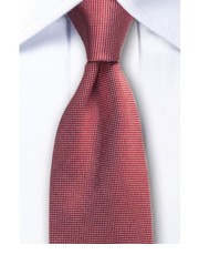 krawat Modny czerwony krawat do pracy 1254 - yoos.pl