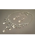 Komplet biżuterii Colibra Komplet naszyjnik kolczyki srebro kryształki