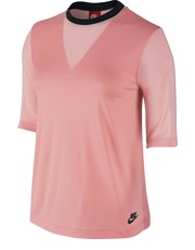 bluzka Koszulka  Sportswear Bonded Top różowe 829755-808 - Nstyle.pl