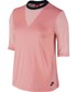Bluzka Nike Koszulka  Sportswear Bonded Top różowe 829755-808