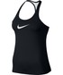 Bluzka Nike Koszulka W Nk Dry Tank Slim Su czarne 831254-010
