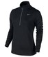 Bluzka Nike Bluzka  Element Half Zip czarne 685910-010