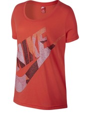 bluzka Bluzka  Sportswear T-shirt pomarańczowe 846476-852 - Nstyle.pl