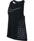 Bluzka Nike Koszulka  Breathe Running Tank czarne 831502-010
