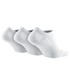 Skarpety męskie Nike Skarpety  3ppk Dri Fit Lig białe SX4846-101