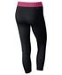 Spodnie Nike Spodnie  Np Cl Capri czarne 725468-011
