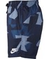 Krótkie spodenki męskie Nike Spodenki  Sportswear Short czarne 833879-436