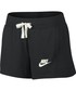 Spodnie Nike Spodenki  Nsw Gym Clc Short czarne 884362-032