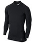 Bluza męska Nike Bluzka  Pro Warm Top czarne 725031-010