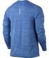 Bluza męska Nike Bluzka  Dri-fit Knit Running Top niebieskie 833565-432