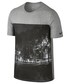 T-shirt - koszulka męska Nike Koszulka  M Nk Tee Photo szare 832672-063