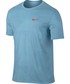 T-shirt - koszulka męska Nike Koszulka  Dry Running T-shirt niebieskie 839518-432