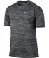 T-shirt - koszulka męska Nike Koszulka  Dri-fit Knit Mens Running Top szare 833562-010