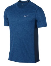 T-shirt - koszulka męska Koszulka  Dry Miler Running Top niebieskie 834241-435 - Nstyle.pl