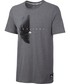 T-shirt - koszulka męska Nike Koszulka  M Nk Air Tee 2 szare 847458-091