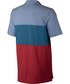 T-shirt - koszulka męska Nike Koszulka  Matchup Mens Polo niebieskie 847646-436