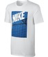 T-shirt - koszulka męska Nike Koszulka  Sportswear T-shirt białe 850669-100