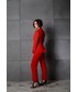 Spodnie Motive & More Spodnie Toni Czerwone