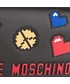 Listonoszka Motive & More Black Moschino bag with pixels