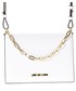 Torebka Motive & More White Moschino bag with gold chain