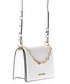 Torebka Motive & More White Moschino bag with gold chain