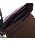 Torebka Jennifer Jones Elegancka torebka listonoszka raportówka na ramię brązowa
