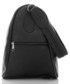 Torebka Abruzzo Skórzany plecak damski i torebka w jednym czarny