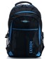 Torebka Bag Street Sportowy plecak uniwersalny czarny z niebieskim
