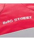 Torebka Bag Street Czerwony trójkątny plecak damski na ramię